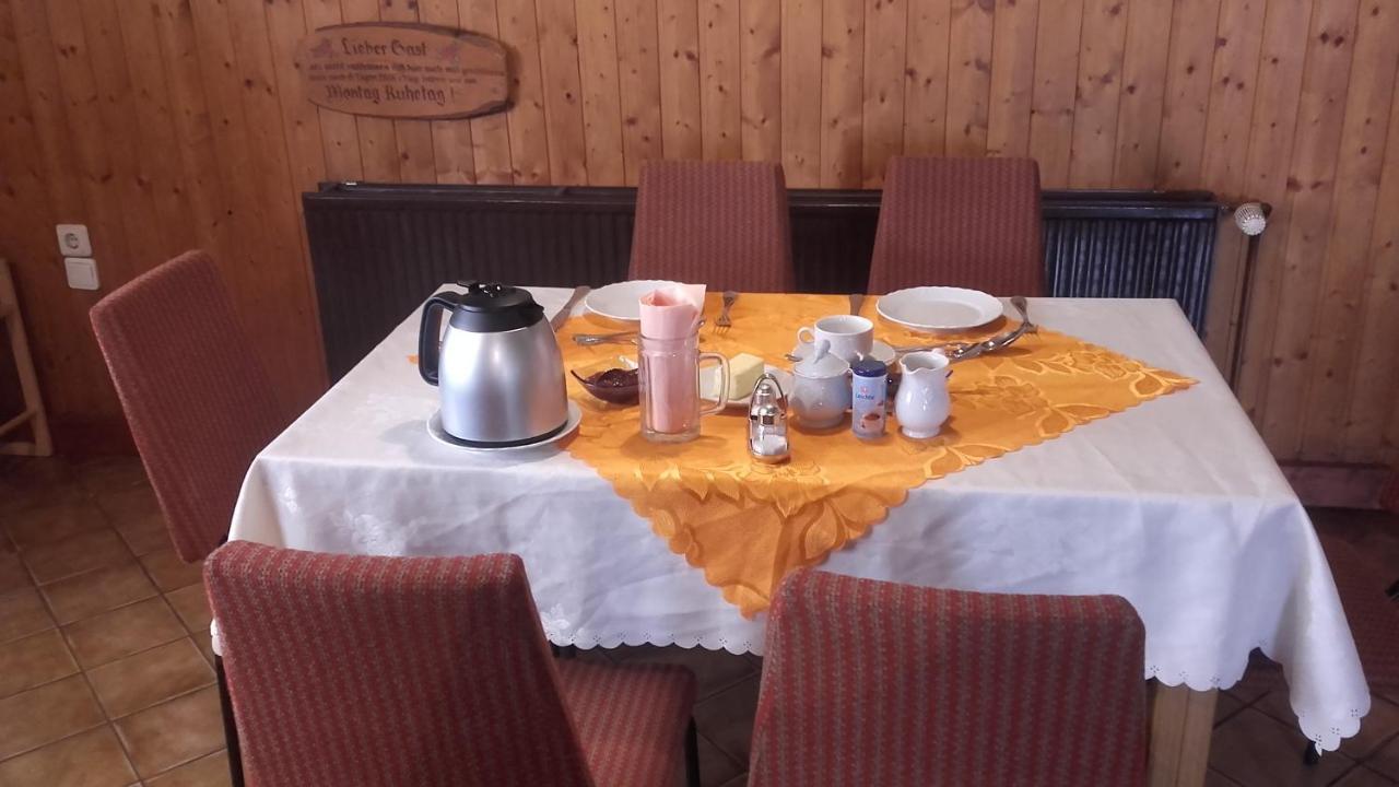 Restaurant Pension Lubusch Gahro Luaran gambar